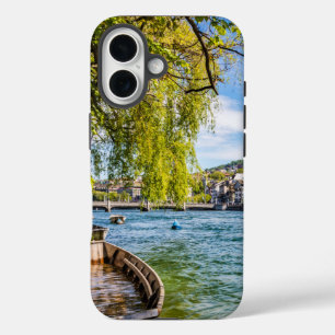 The Limmat River, Zurich iPhone 16 Case