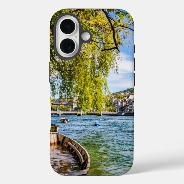 The Limmat River, Zurich Case-Mate iPhone Case (Back)