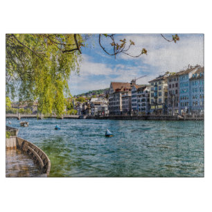The Limmat River, Zurich Cutting Board