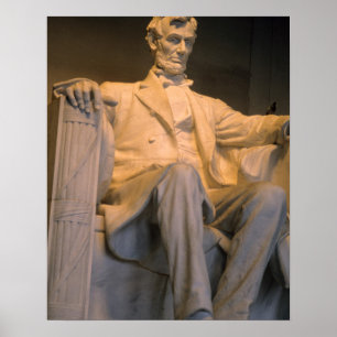 The Lincoln Memorial in Washington DC. Poster