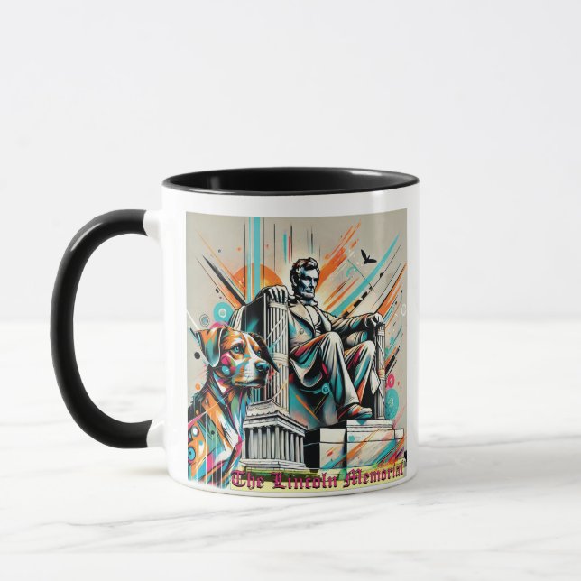 The Lincoln Memorial Mug (Left)