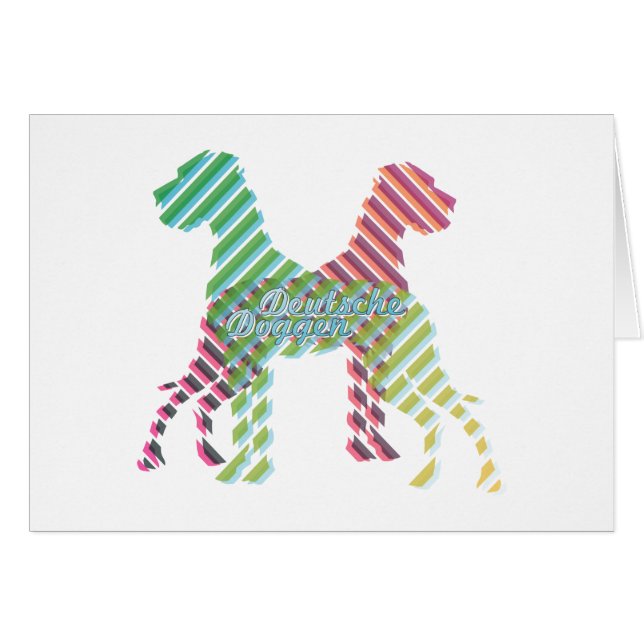 The line of Danes (Front Horizontal)