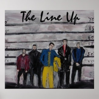THE LINE UP POSTER