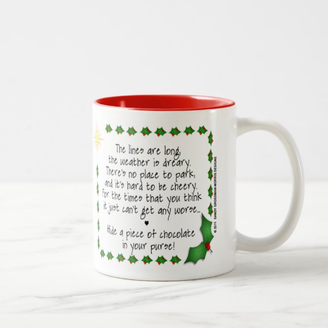 The Lines Are Long... Two-Tone Coffee Mug (Right)