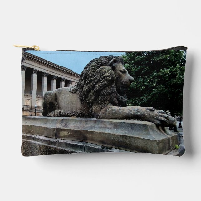 The Lion Accessory Pouch (Front)