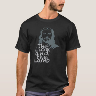 The Lion and the Lamb Christian Jesus Apparel  Men T-Shirt