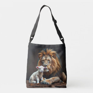 The Lion and The Lamb Crossbody Bag