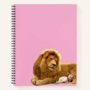 The Lion and the Lamb Notebook