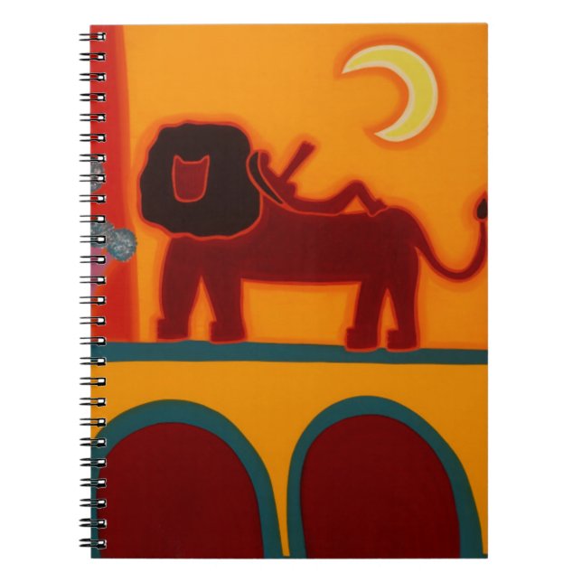 The Lion From Fulham Broadway 2008 Notebook (Front)
