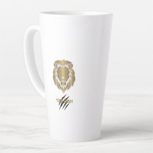 The Lion Gold & Black Graphic Mug