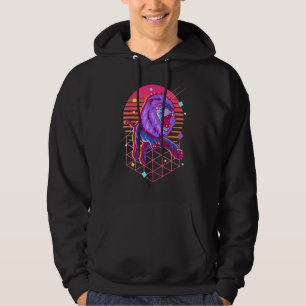 The Lion Japanese Vaporwave 80s Retro Pastel Goth  Hoodie