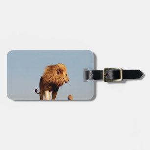 The Lion King ( Adult Lion and Cub) Luggage Tag