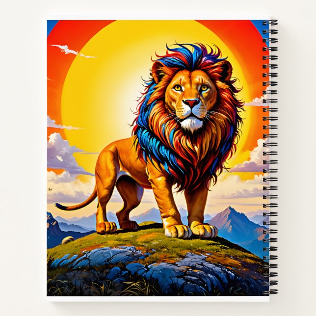 The lion king notebook (Back)