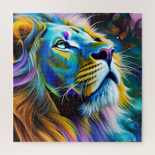The Lion, King Of All Cats Jigsaw Puzzle (Vertical)