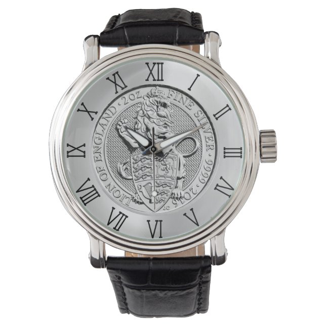 THE LION OF ENGLAND COIN WATCH (Front)