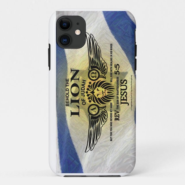 The Lion of Judah Case-Mate iPhone Case (Back)