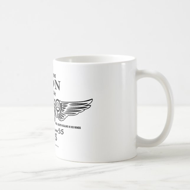 The Lion of Judah Coffee Mug (Right)