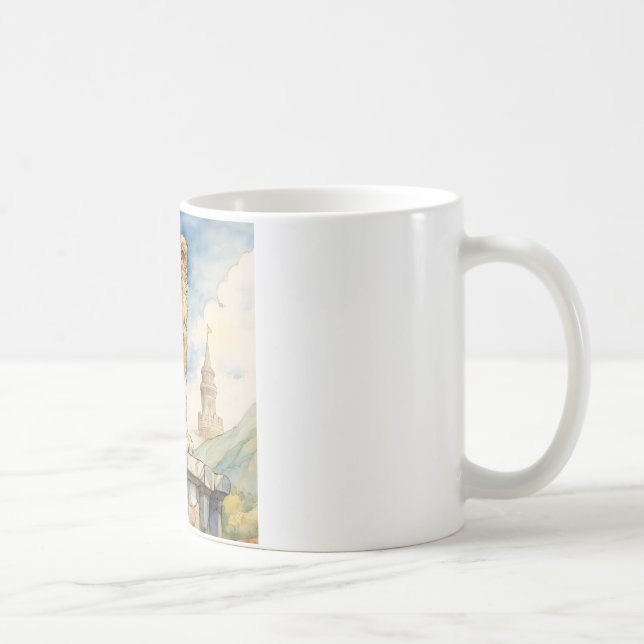 The Lion of Power and Grace Coffee Mug (Right)