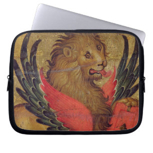 The Lion of St. Mark (oil on panel) Laptop Sleeve