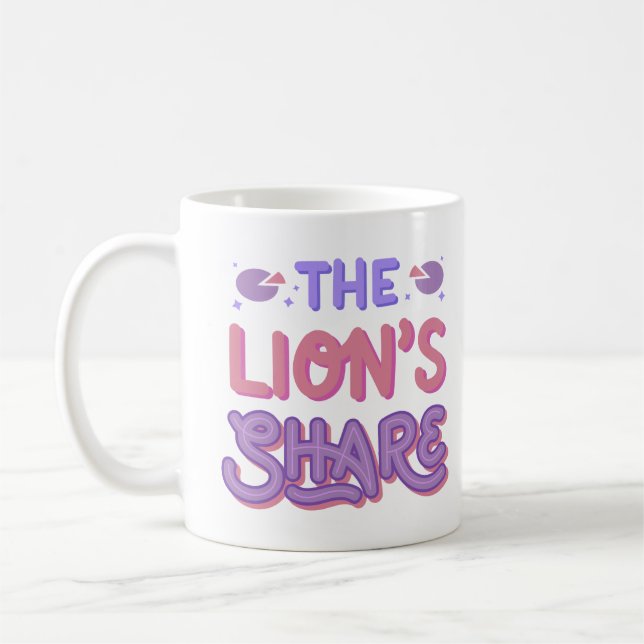 THE LION'S SHARE COFFEE MUG (Left)