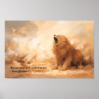 The Lion's Spirit Poster