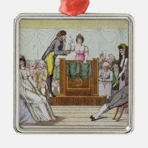 The Literary Society Metal Ornament