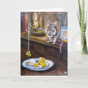 The Little Angler Painting by Alfred Fox Card