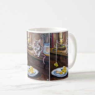 The Little Angler Painting by Alfred Fox Coffee Mug