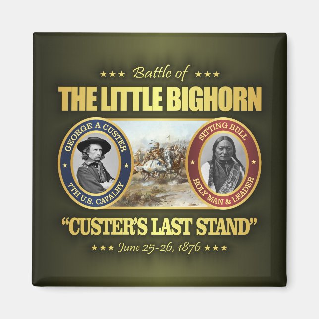 The Little Bighorn Magnet (Front)