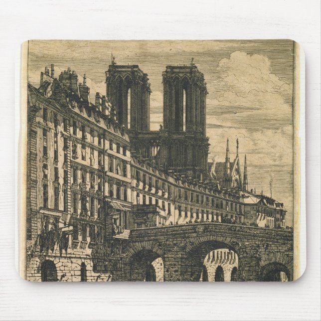 The Little Bridge, 1850 Mouse Pad (Front)