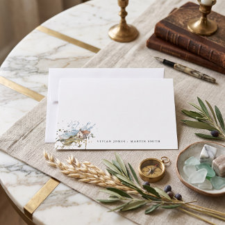 The Little Chapel By The Sea Wedding Card