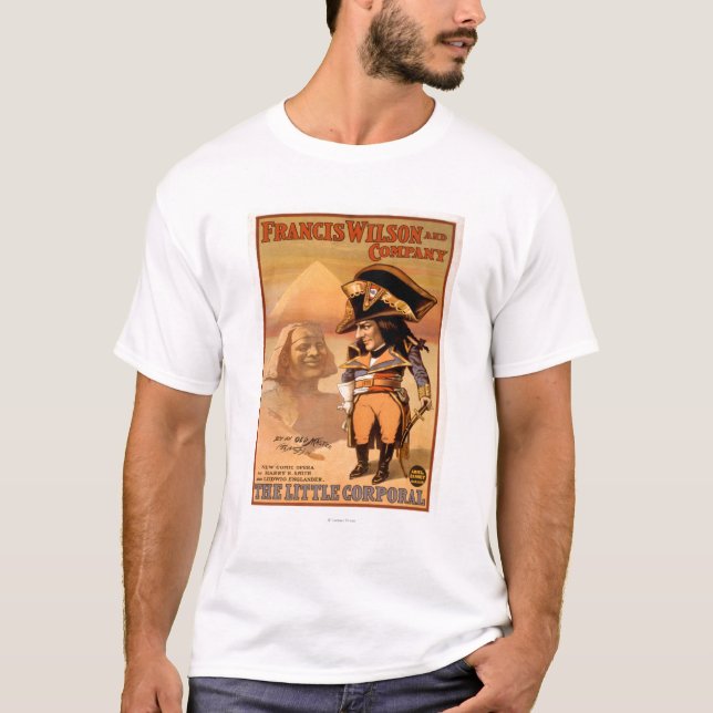 "The Little Corporal" Egypt Sphinx Theatre T-Shirt (Front)