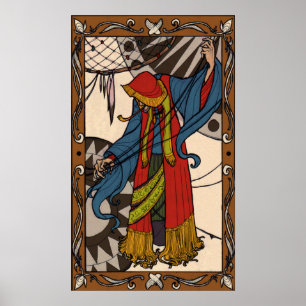 The Little Dreamer - Gypsy Fortune Teller Poster