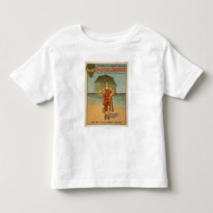 "The Little Duchess" Man on Beach Musical Toddler T-Shirt