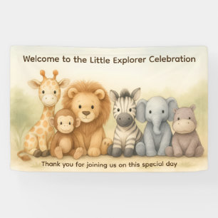 The Little Explorer   Safari Friends Adventure Banner