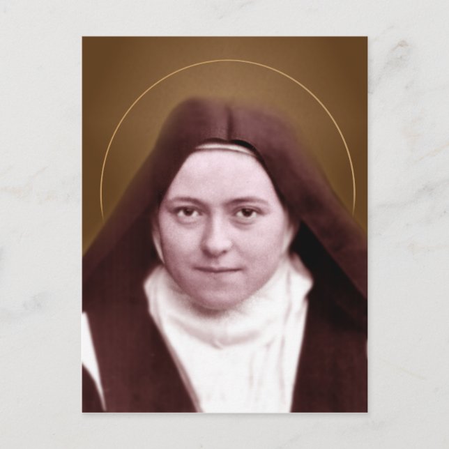 THE LITTLE FLOWER, POSTCARD (Front)