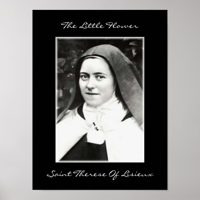 THE LITTLE FLOWER SAINT THERESE OF LISIEUX POSTER (Front)
