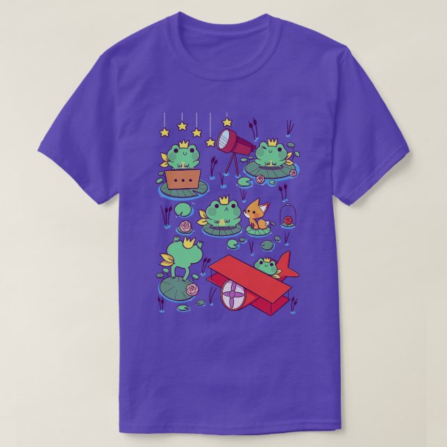 The Little Frog Prince T-Shirt (Design Front)