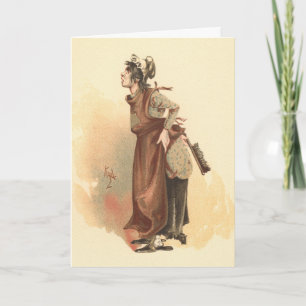 The Little Marchioness from The Old Curiosity Shop Card