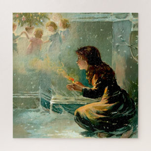 "The Little Match Girl" by E S Hardy Jigsaw Puzzle