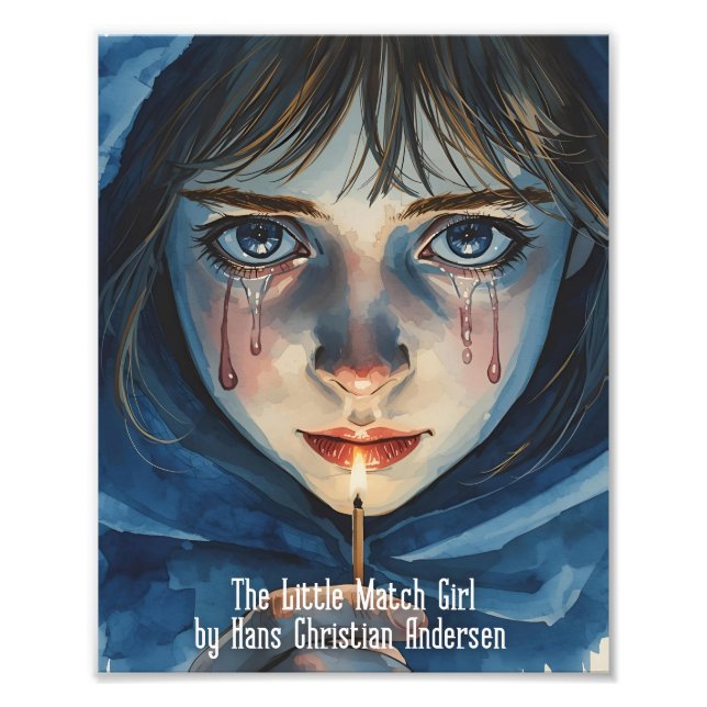 "The Little Match Girl" by Hans Christian Andersen Photo Print (Front)