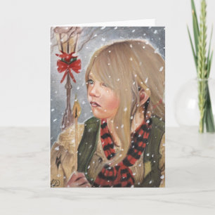 The Little Match Girl Card