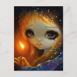 "The Little Match Girl" Postcard