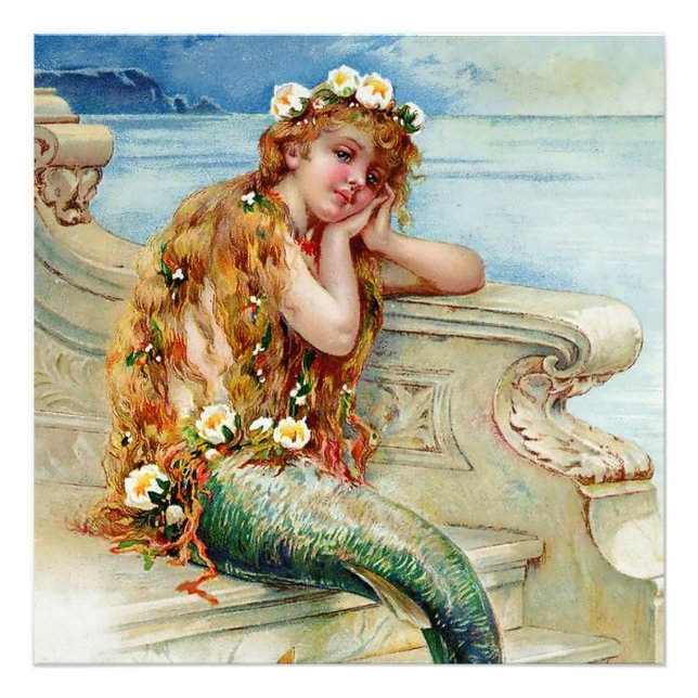 “The Little Mermaid” by E S Hardy Photo Print (Front)