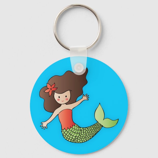 The Little Mermaid Keychain (Front)