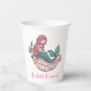 The Little Mermaid Paper Cups