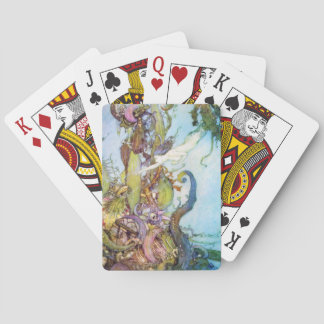 The Little Mermaid vintage art playing cards