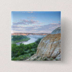 The Little Missouri River at the Little 15 Cm Square Badge