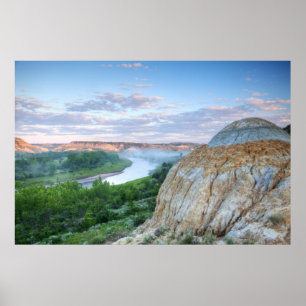 The Little Missouri River at the Little Poster