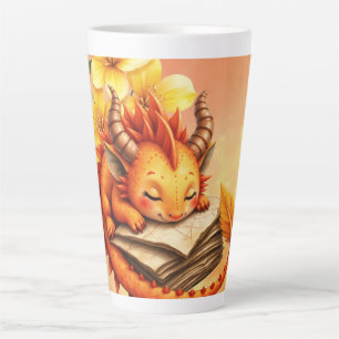 The Little Mystic Dragon. Latte Mug